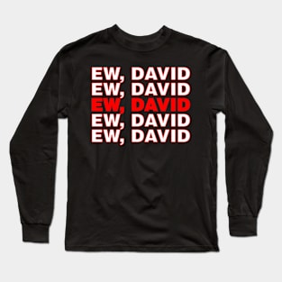 New David T-shirt baseball manches ¾ Long Sleeve T-Shirt